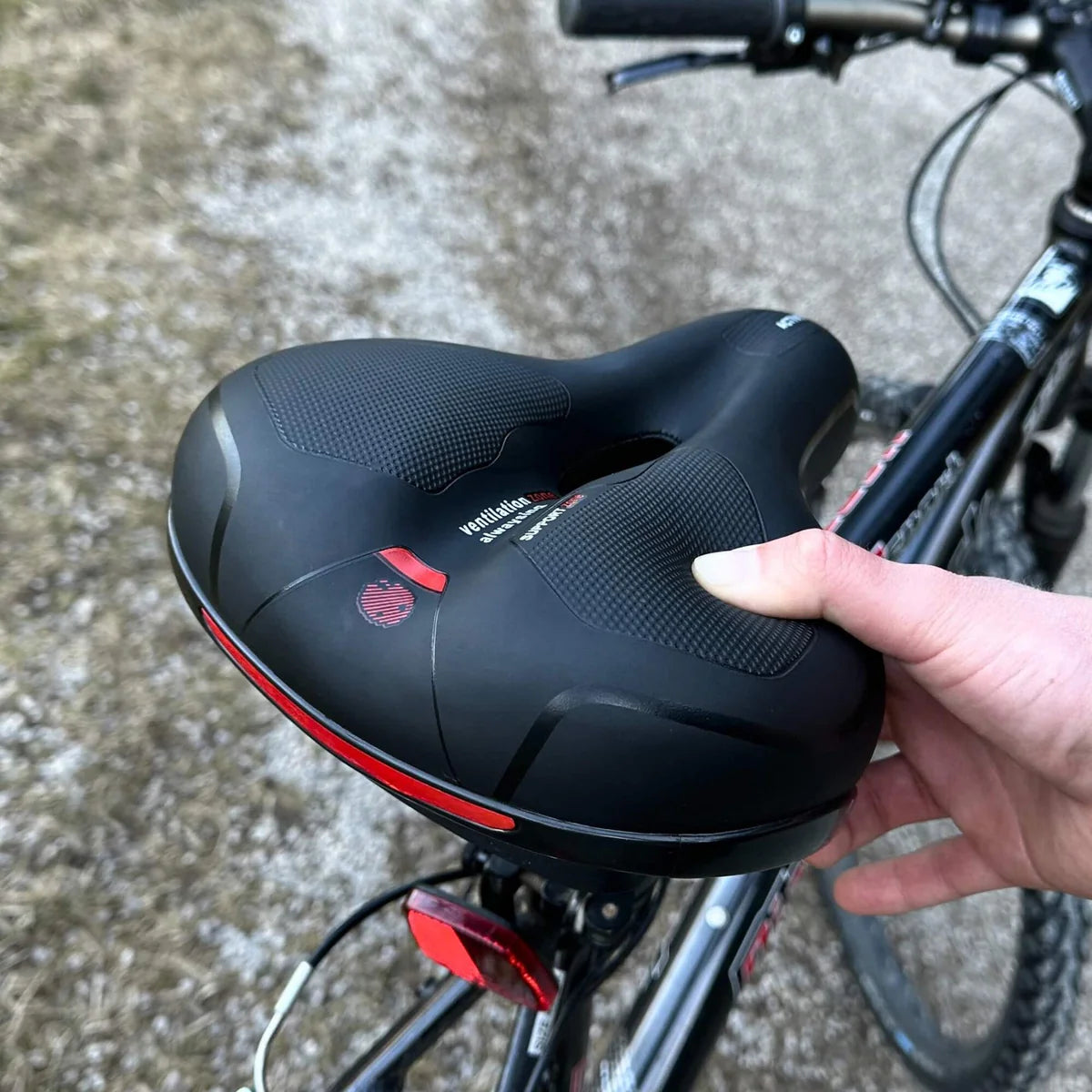 Selle de Vélo 100% Gel – Confort Ultime H/F | Valeora