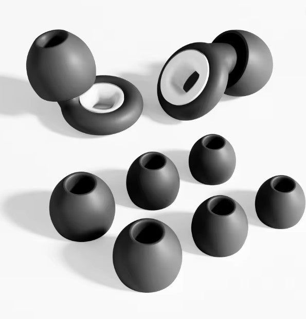 Bouchons d'oreilles en silicone réutilisables pour moto - différentes tailles