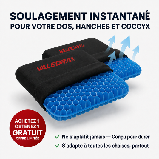 Coussin de Siège 100% Gel