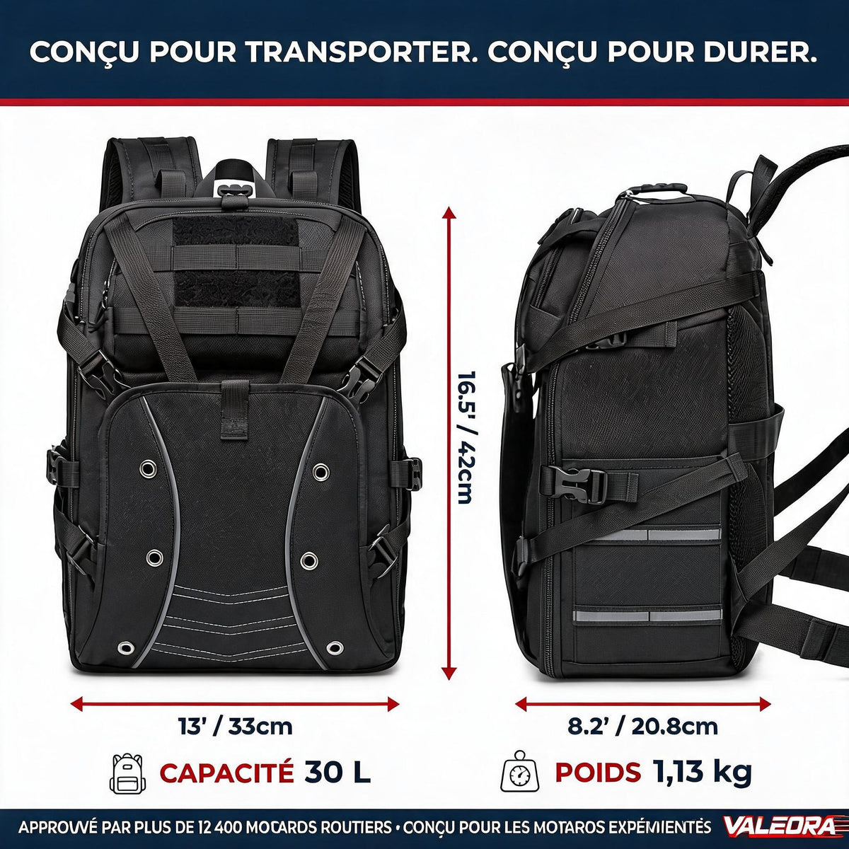 Sac à dos Moto - Randonnée & Aventure